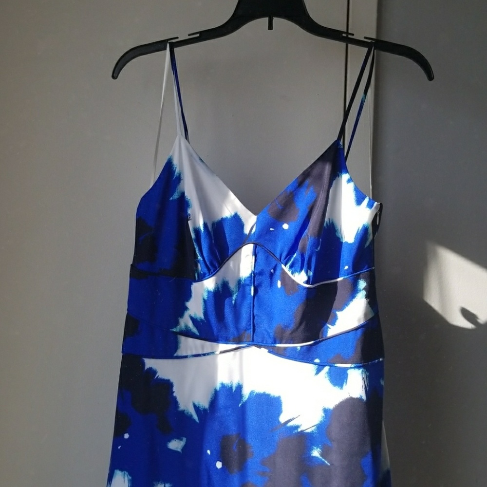 Banana Republic blue floral dress